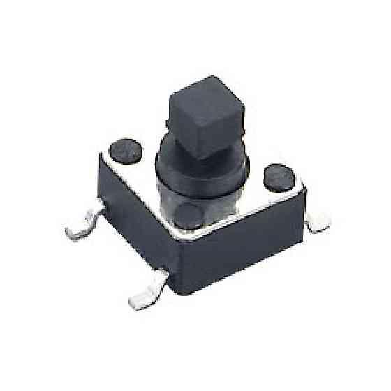 Тактовая кнопка 6x6 мм, 100 шт в наборе Киев