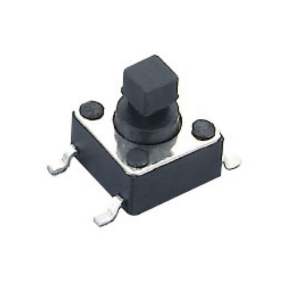 Кнопка тактова 6x6 мм, 100 шт, радіодеталі Київ - фото 2