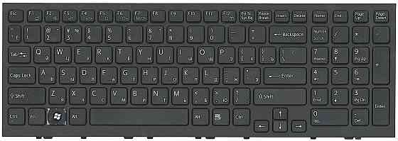 Клавиатура для ноутбука Sony Vaio (VPC-EH, VPCEH) Black, (Black Frame) RU Вінниця
