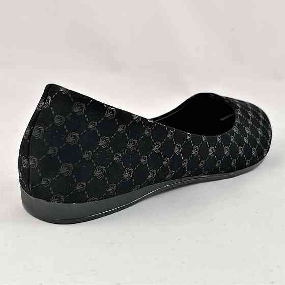 .Жіночі Балетки Чорні Мокасини Туфлі Замшеві (розміри: 36) - J5 Дніпро