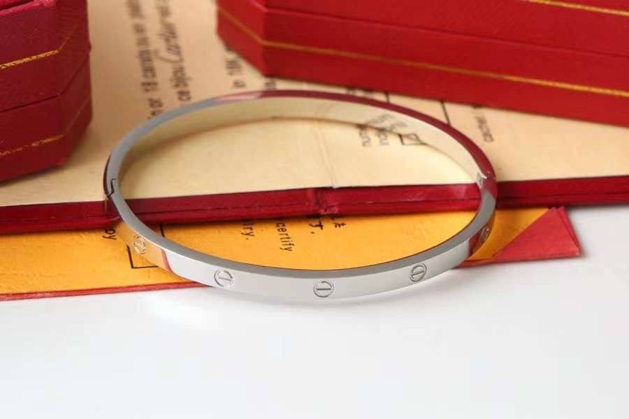 Cartier браслет тонкий з відвертою білою, лимонною, рожевою золото Одеса - фото 2