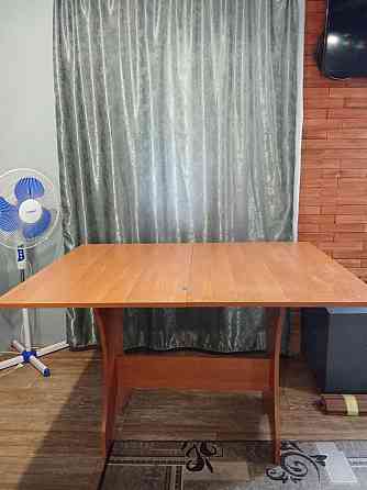 Раскладной кухонный стол 59х89см (Mebel Service) - Ольха Львов