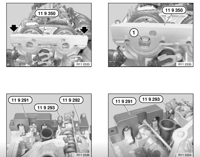 Набір фіксаторів бензинового BMW 1.8, 2.0 N42/N46/N46T E87 E46 E85 E90 Valvetronic 8 пр. Forsage F-908G9 Чернігів - фото 9