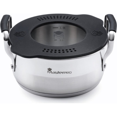 Каструля MasterPro Smart з кришкою 1,5 л (BGEU-3777) Вінниця - фото 1