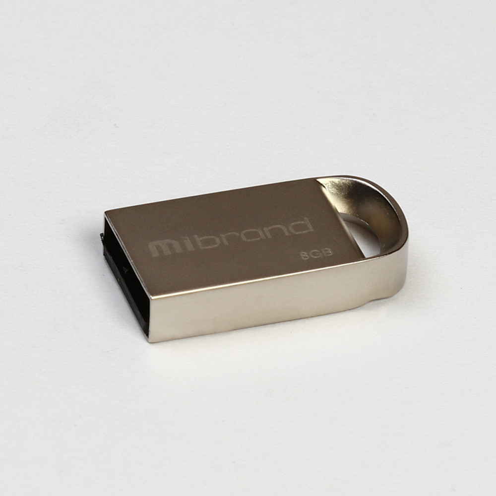 Флеш-накопичувач Flash Mibrand USB 2.0 lynx 8Gb Silver Киев - изображение 1