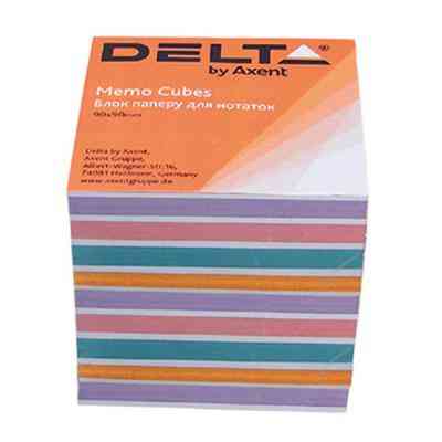 Папір для нотаток Delta by Axent &quot;COLOR&quot; 90Х90Х80мм, unglued (D8025) Вінниця