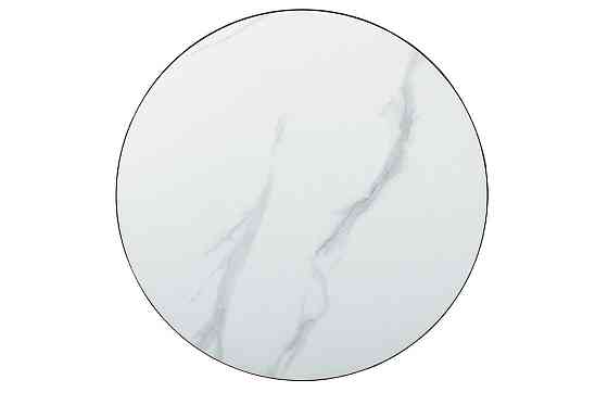 Журнальний столик ARIES білий/золото д.50 Киев