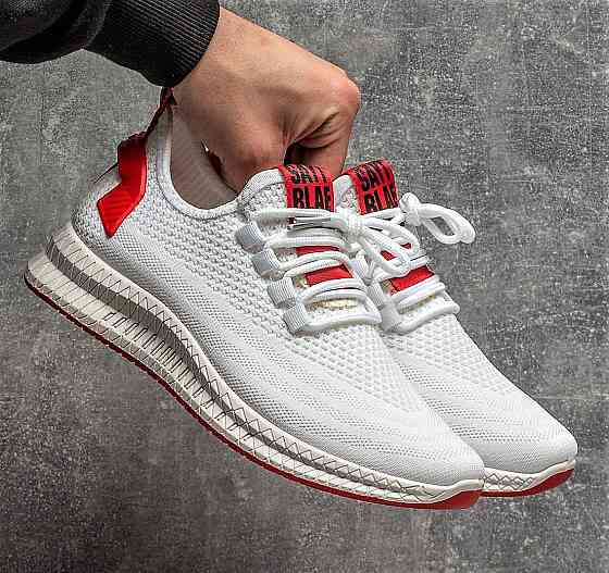 Кросівки Чоловічі Білі Тканинні Boost Пінка (розміри: 40) — 45-46 Дніпро