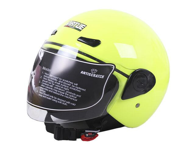 Мотошлем открытый MD-OP01 (желтый, size S) Мукачево - изображение 1