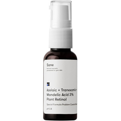 Сироватка для обличчя Sane З кислотами та ретинолом у ліпосомах Для проблемної шкіри 30 мл (4820266830878) Вінниця - фото 1