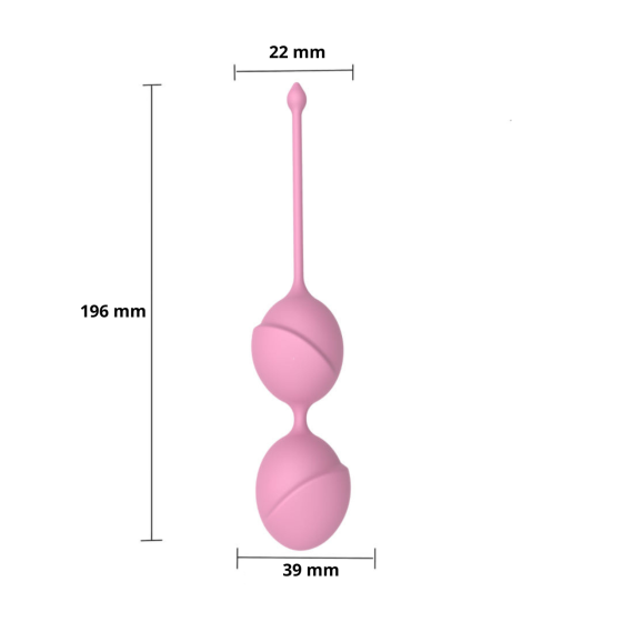 Вагінальні кульки - Erospace Sweet Play Kegel Balls A11 Sex Aura Київ