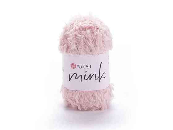Пряжа Mink оранжевый 100% полиамид 75м 50г арт.341 10шт/уп ТМ YARNART Киев