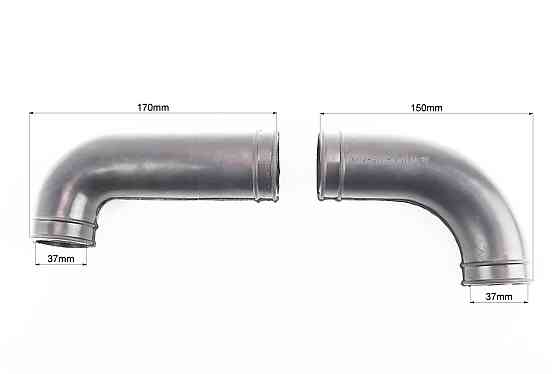 Патрубок повітряний к-кт 2шт УРАЛ Київ