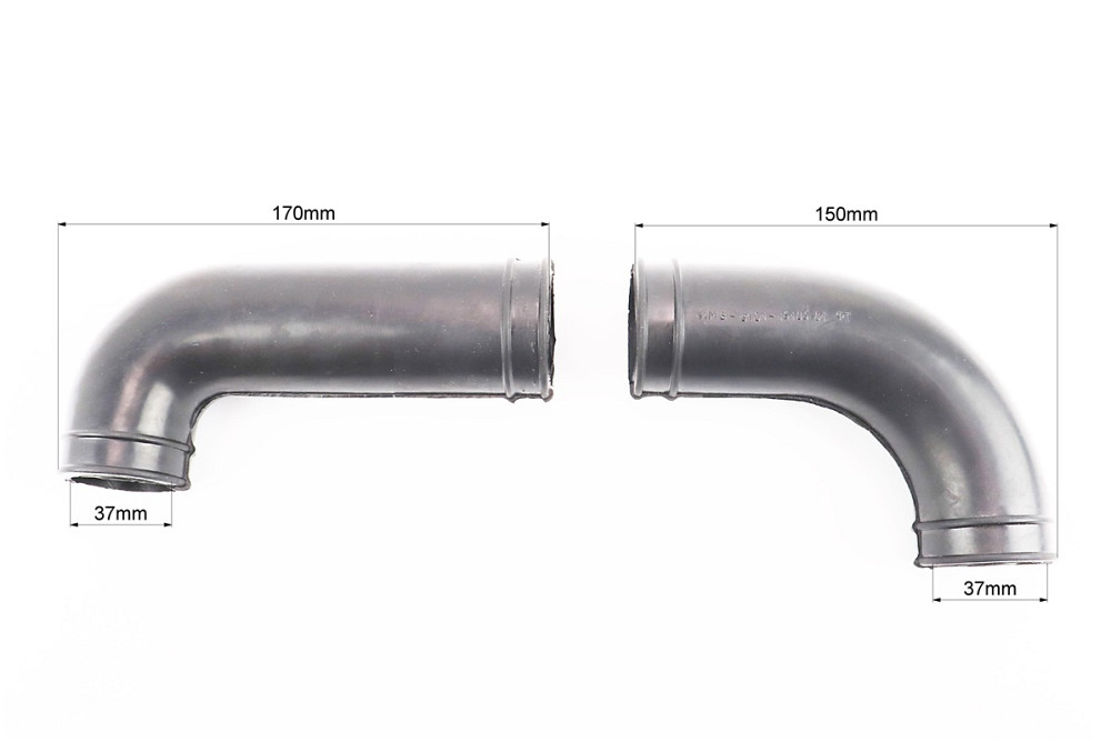 Патрубок повітряний к-кт 2шт УРАЛ Київ - фото 2