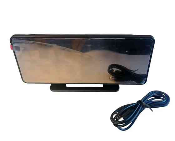 Годинник настільний VST-888H з RGB-підсвіткою, чорний Вінниця