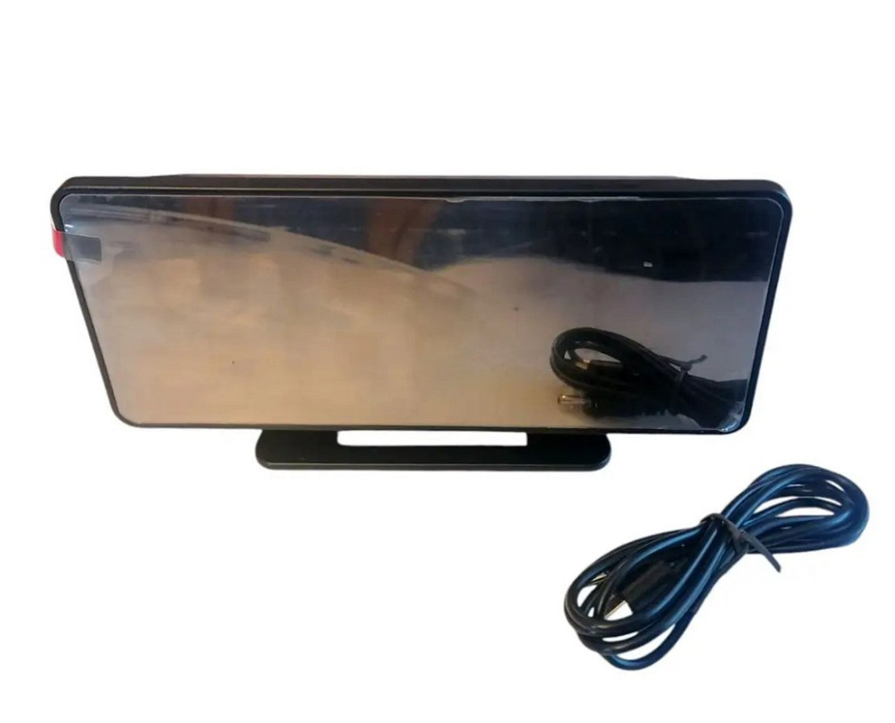 Годинник настільний VST-888H з RGB-підсвіткою, чорний Вінниця - фото 5