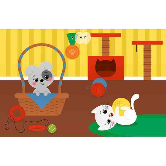 Набір для творчості "Аплікації наклейками Ферма" 1655009, 30 наклейок Вінниця