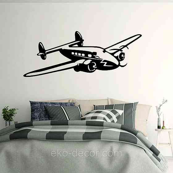 Декоративне настінне Панно «Літак», Декор на стіну Київ