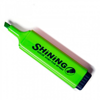 Маркер Baoke текстовый, 2-4 мм Shining зеленый, 10 шт (MARK-TXT-BAO4904G-10) Винница - изображение 2