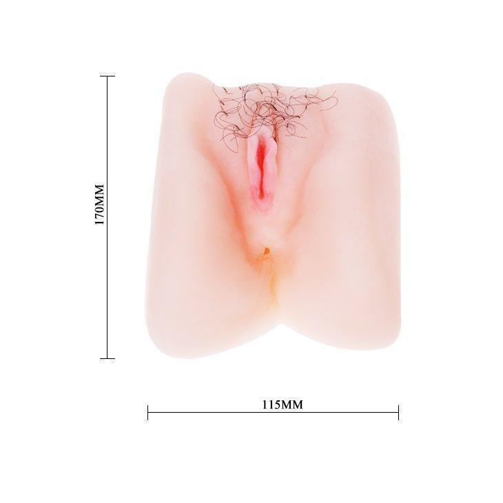 Мастурбатор вагина и анус с вибрацией BM-009026 Sex Aura Киев - изображение 6