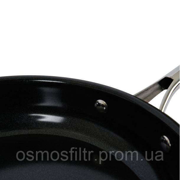 Сковорода Axentia  Brilliant  28 cм нержавіюча сталь керамічне покриття (135945) Київ - фото 4
