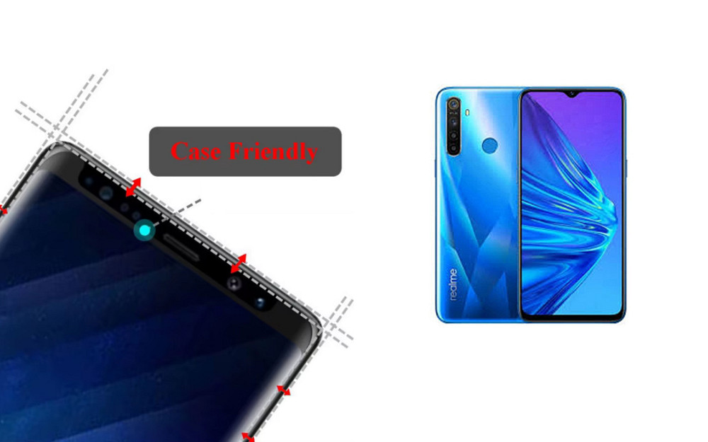 Захисне скло HyperGlass Pro для Realme 5, Realme 5i, Realme 5 Pro – максимальна чутливість та захист Київ - фото 4