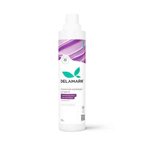 Кондиціонер-ополіскувач з ароматом шкіри, уда та ветиверу DeLaMark 0,75 л Київ