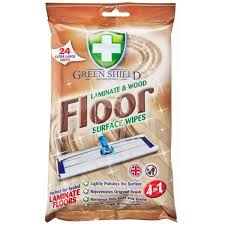 Салфетки для ламината и деревянного пола Green Shield, 24 шт Львов - изображение 1