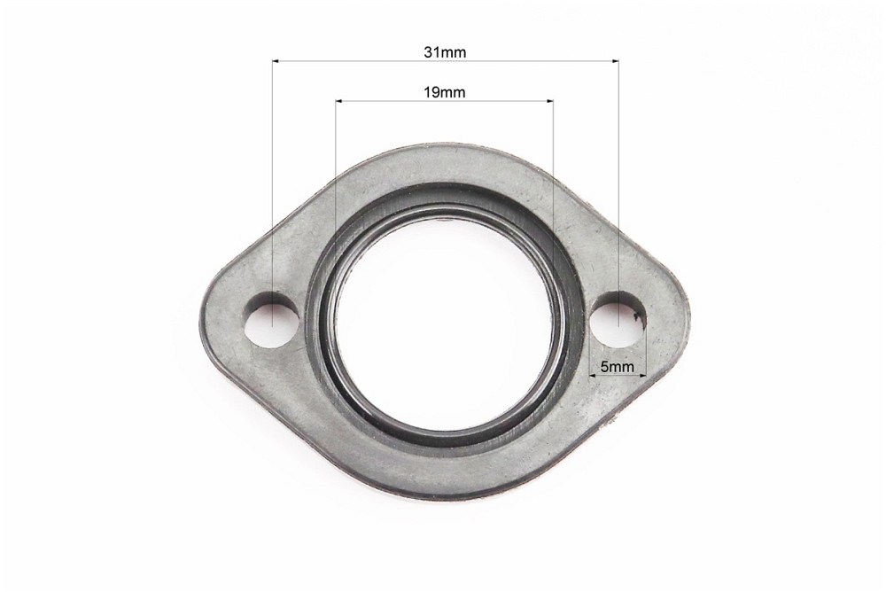 Пластина патрубка карбюратора (пластик) 4500/5200 Киев - изображение 3