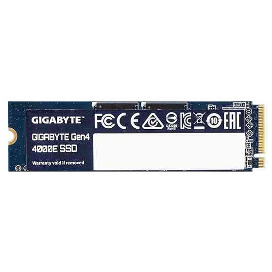 Накопичувач SSD 500 GB Gigabyte Gen4 4000E M.2 2280 PCIe 4.0 x4 3D NAND (G440E500G) ( 80 х 22 х 2.3 мм ) Харьков