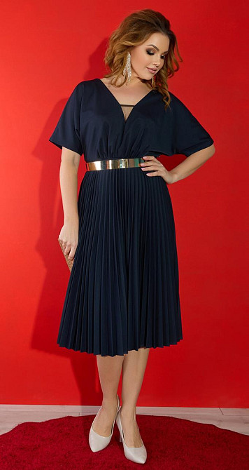 Синє ошатне плаття (52) Київ - фото 5