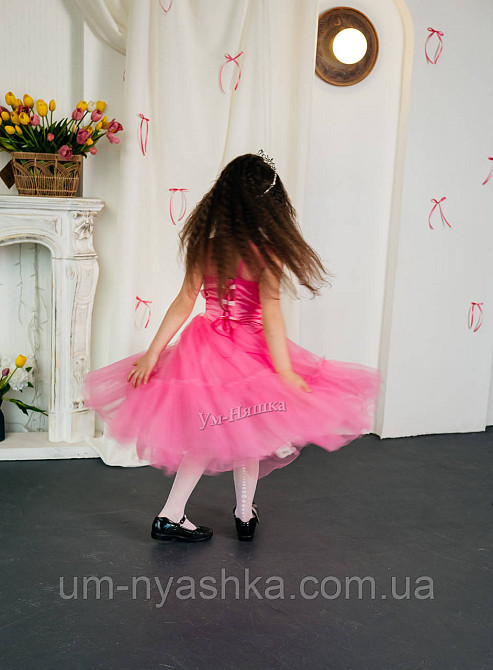 Дитяча рожева сукня Барбі 104-146 Кривий Ріг - фото 7