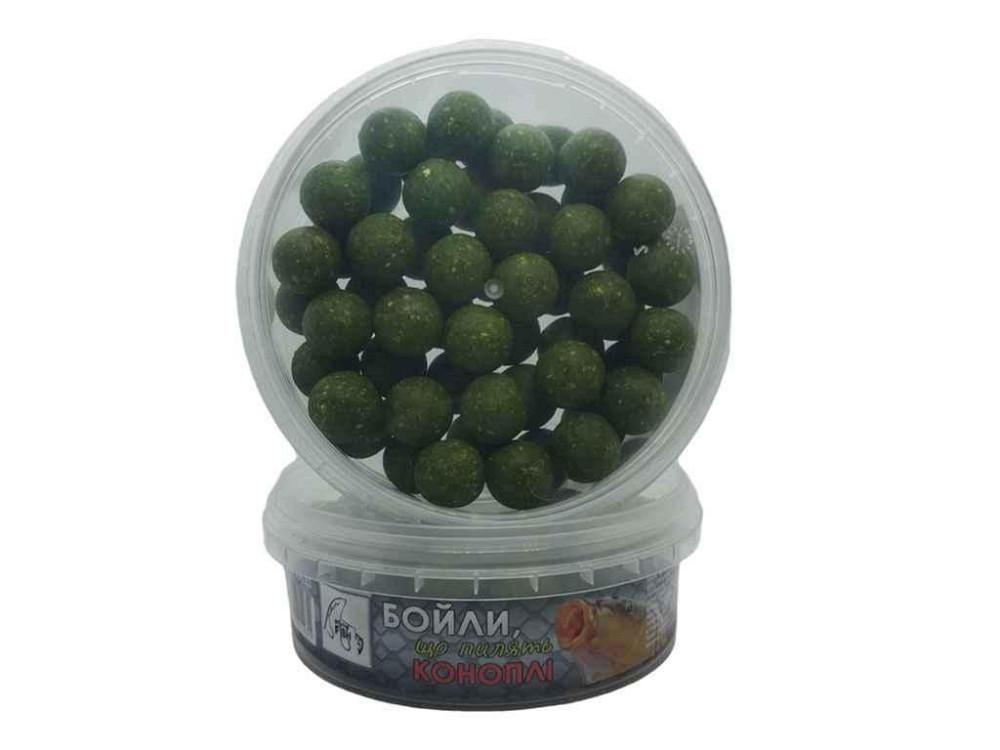 Пивающие d14 конопля 100г (ПЭТ банка) 90103 ТМ KING FISH Киев - изображение 1