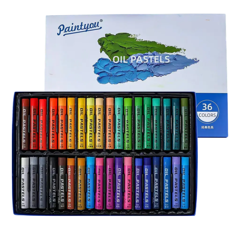 Масляная пастель, 36 цветов, мягкая художественная пастель для живописи, рисунков Каменец-Подольский - изображение 1