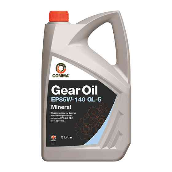 Трансмісійне масло Comma Gear Oil EP 85W-140 GL4/GL5 5л Львів