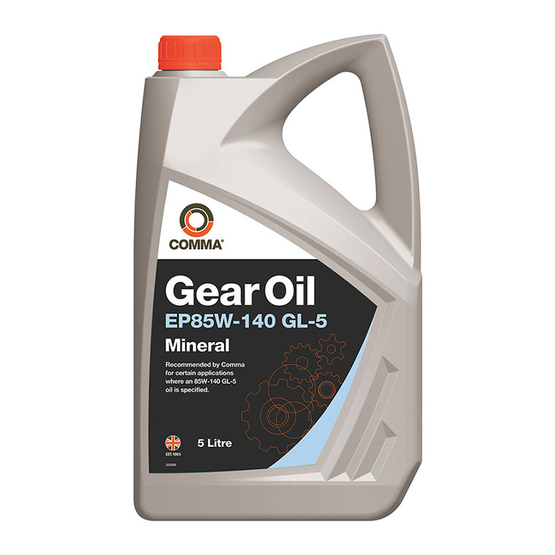 Трансмиссионное масло Comma Gear Oil EP 85W-140 GL4/GL5 5л Львов - изображение 1