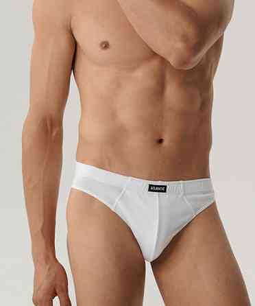 Труси чоловічі спорт білий (3 шт.) Atlantic Basic 3BMP-322 L Київ