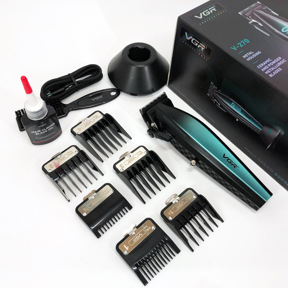 Триммер для стрижки аккумуляторный профессиональный VGR, Хороший беспроводной триммер TP-84 Львов - изображение 3