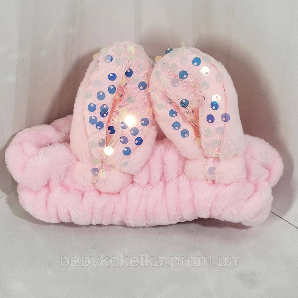 Косметична пов'язка для голови з вушками. Львів - фото 2
