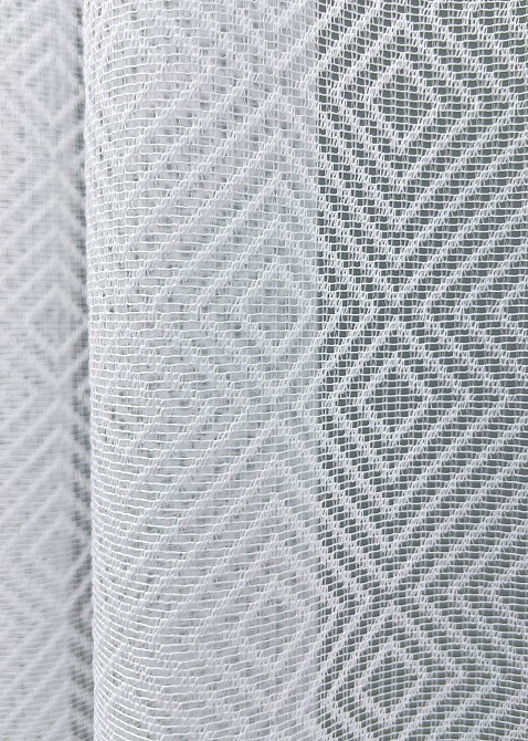 Тюль VR-Textil 2002т Жаккард Белый 400х270 см (42-1048) Киев - изображение 5