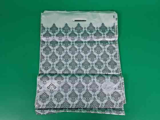 Пакет щільний з прорізною ручкою (40*50)"No20"КВС Білий (50 шт.) Харків