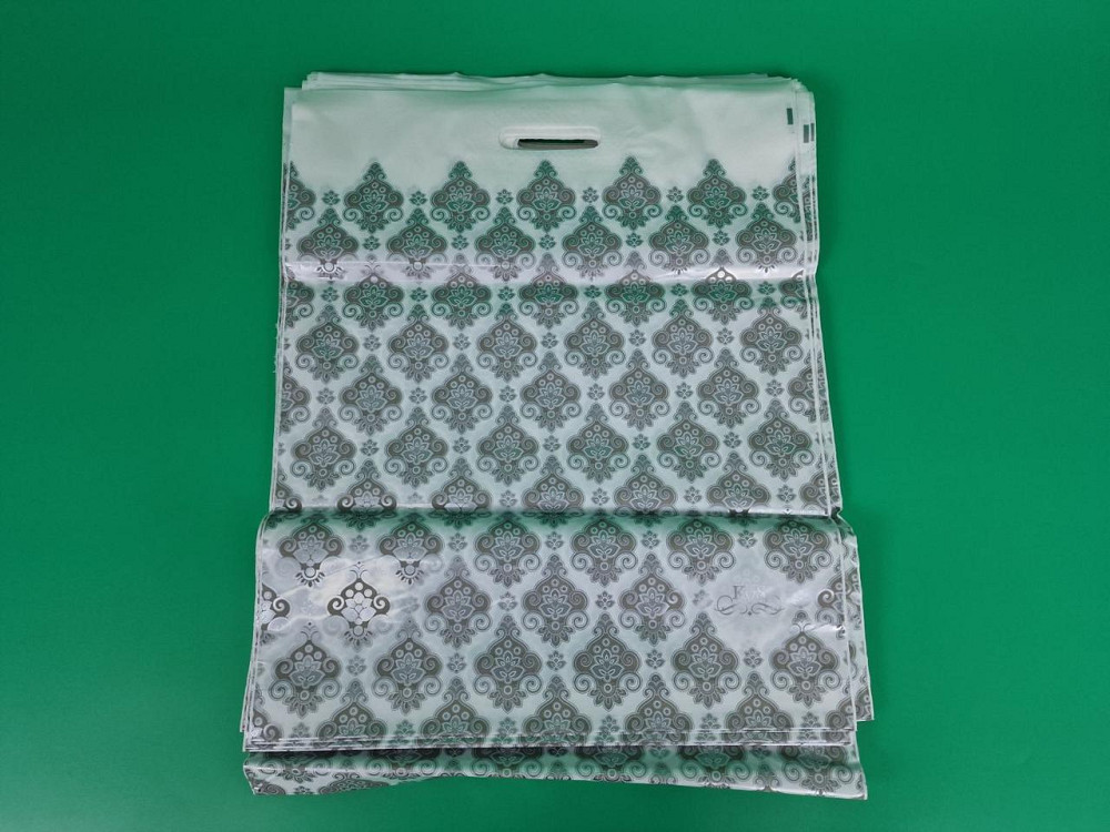 Пакет щільний з прорізною ручкою (40*50)"No20"КВС Білий (50 шт.) Харків - фото 1