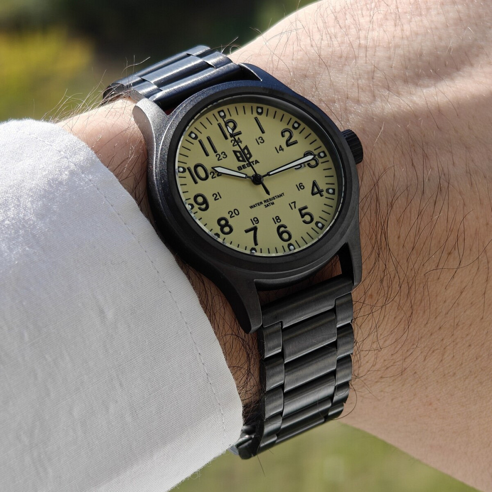 Часы мужские тактические Besta Command Green Metal (2 ремешка) Киев - изображение 16