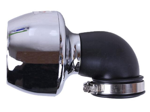 Фільтр нульовий "Турбіна" з крильчаткою хром Ø 42 мм 90° (125-150с) Мукачево - фото 4