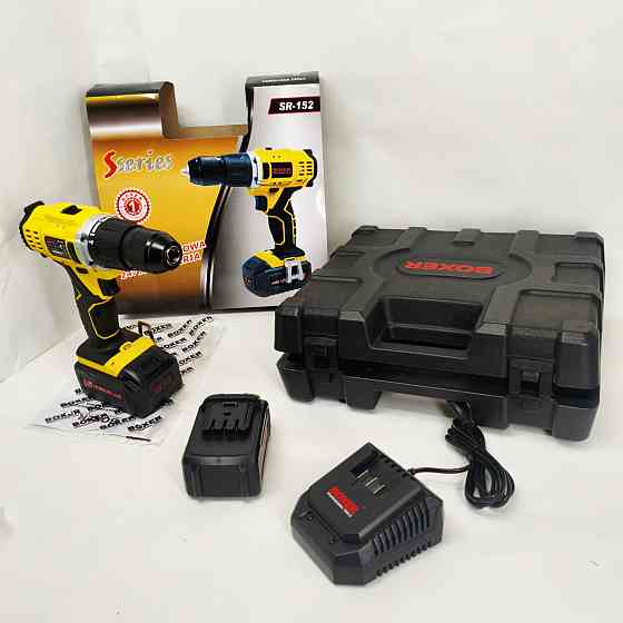 Надежный шуруповерт для бытового использования, Шуруповерт на аккумуляторе с насадками OY-64 Львов