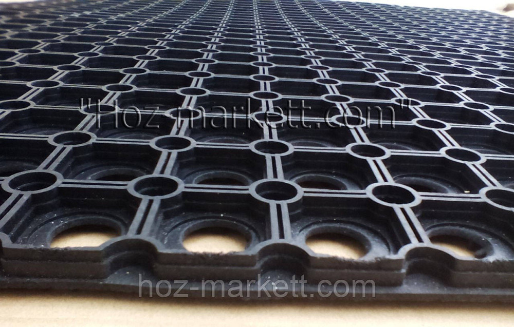 Коврик 75 см х 50 см резиновый 