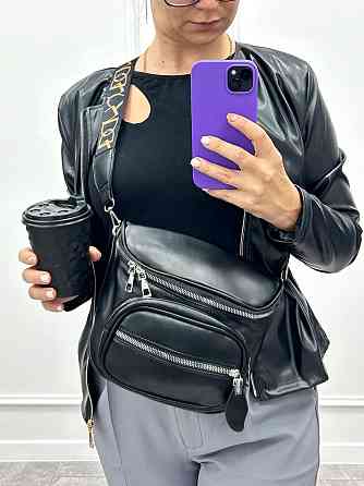 Женская сумка с накладным карманом Settle Киев