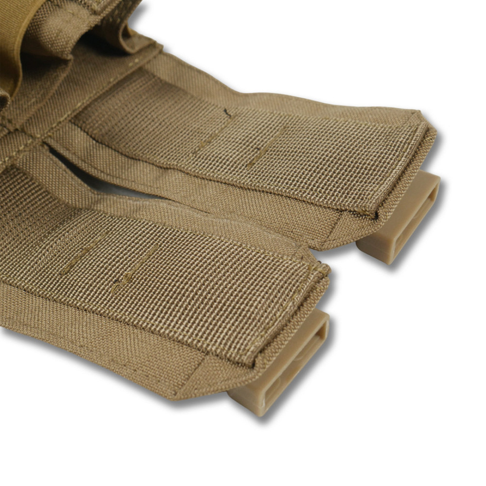 Подвійний підсумок для гранат. Тактичний підсумок під 2 гранати Kiborg Coyote. Підсумок гранатний подвійний Київ - фото 7