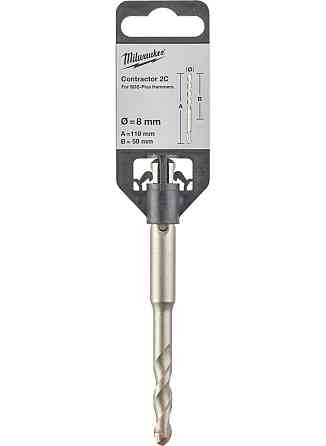 Бур SDS-PLUS Contractor MILWAUKEE діаметр 8x110х50мм Одеса