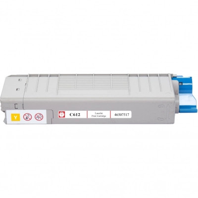 Тонер-картридж BASF OKI C612/ 46507517 Yellow (KT-46507517) Винница - изображение 3